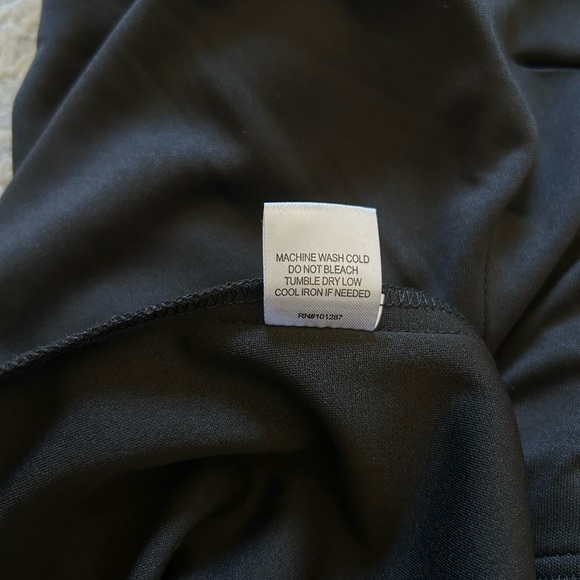 Alexia Admor Black Mini Surplus V-Neck Dress Size M - Picture 6 of 8